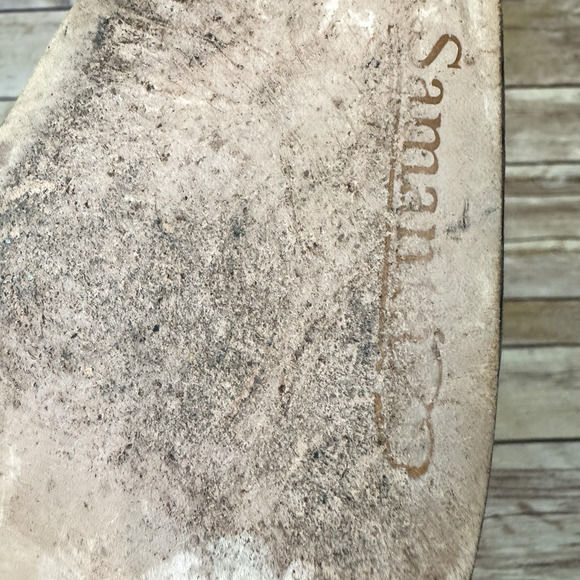 Samanta Womens Brown Patterned Square Toe Kitten Heel Career Shoes Size 10 - Picture 9 of 10